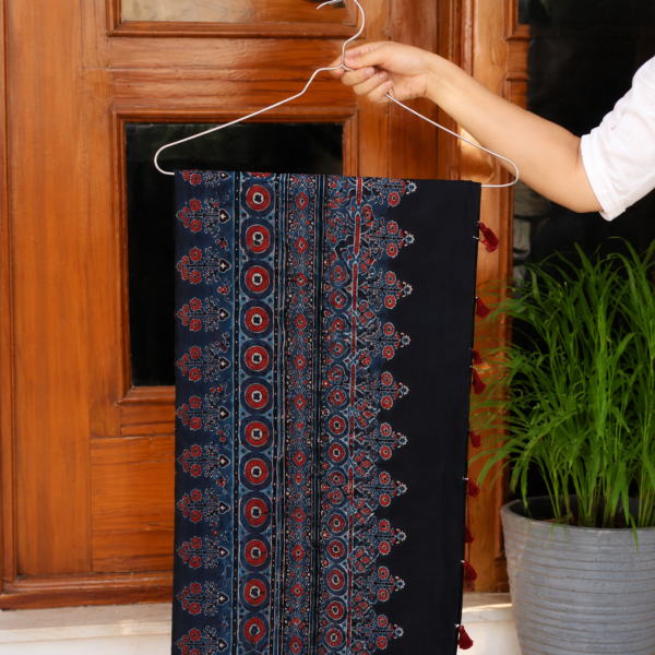 Ajrak Print in Modal Silk